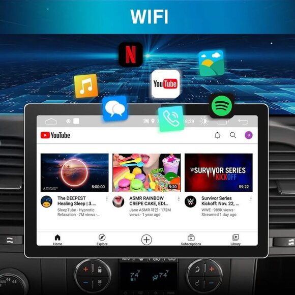 11.5" Car Stereo for Chevy/GMC 2007–2013, Compatible with CarPlay & Android Auto - Picture 5 of 8